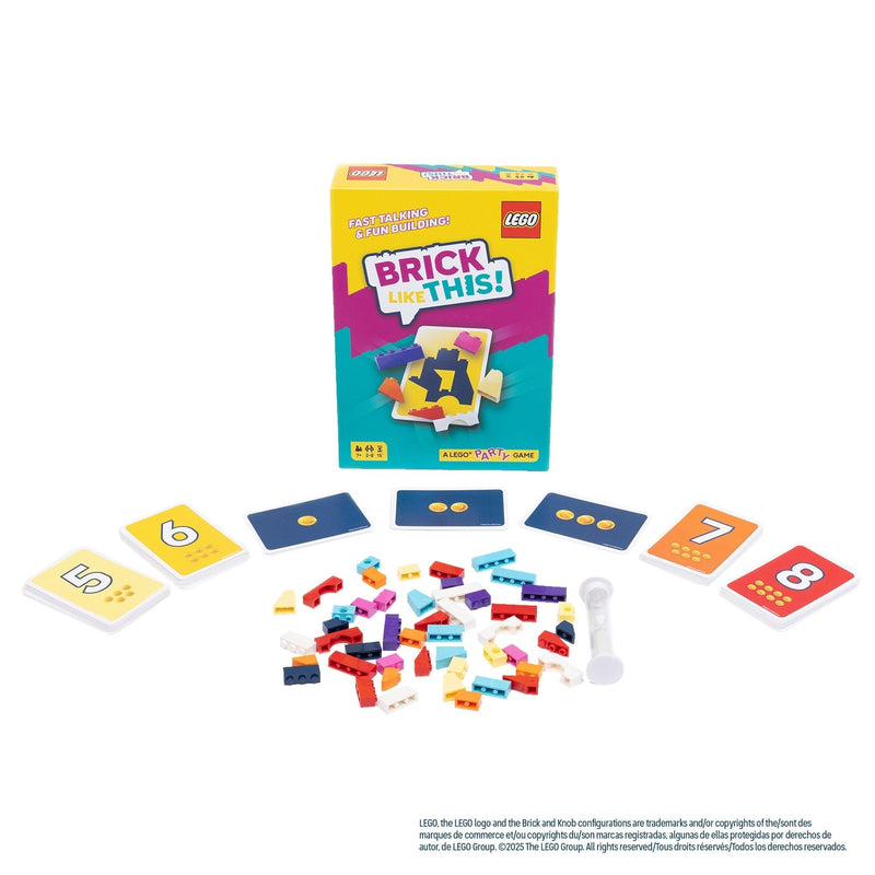 LEGO Brick Like This 2-8 Player Card Game for Ages 7+ R7