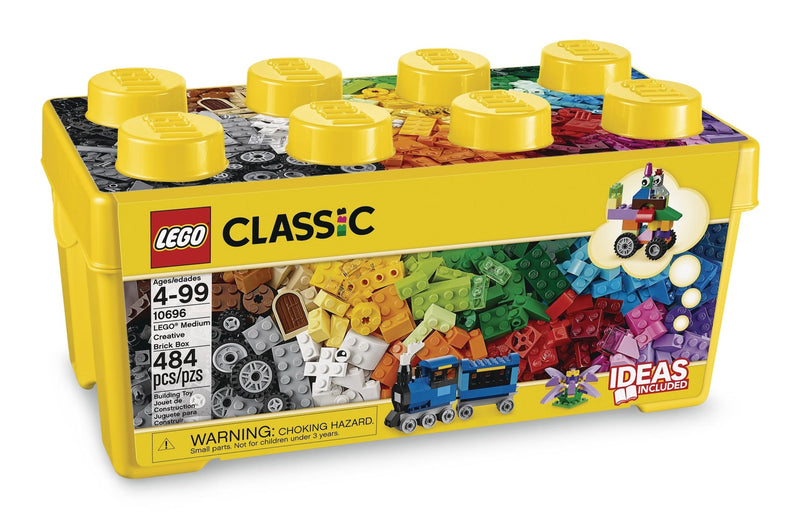 LEGO Classic Medium Creative Brick Box Building Toy Kit, 484-pc N3