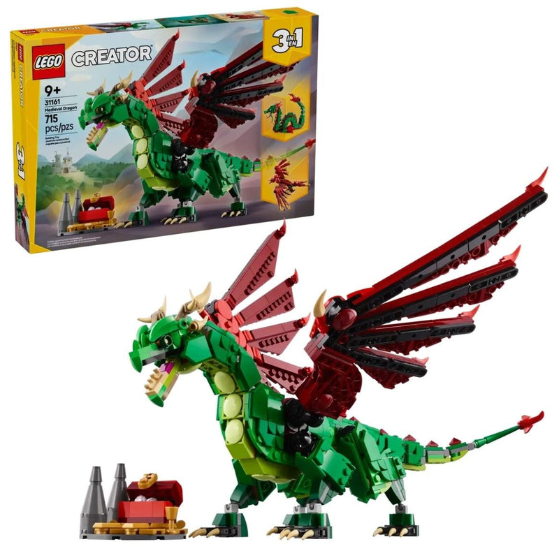 LEGO Creator Medieval Dragon - 31161, 715-pcs, Ages 9+ I6