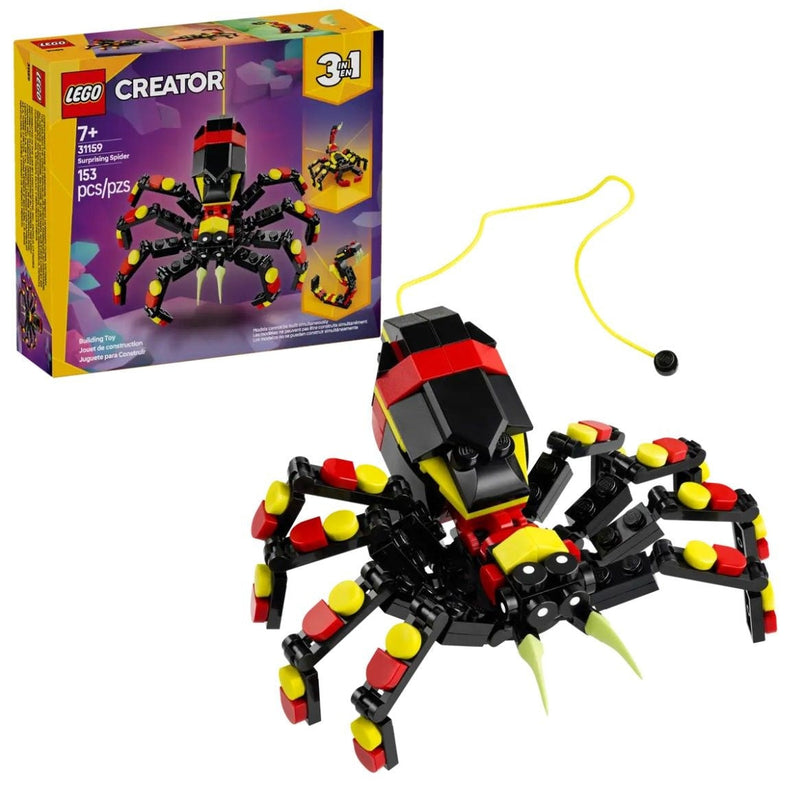 LEGO Creator Wild Animal: Surprising Spider - 31159, 153-pcs, Ages 7+ R4