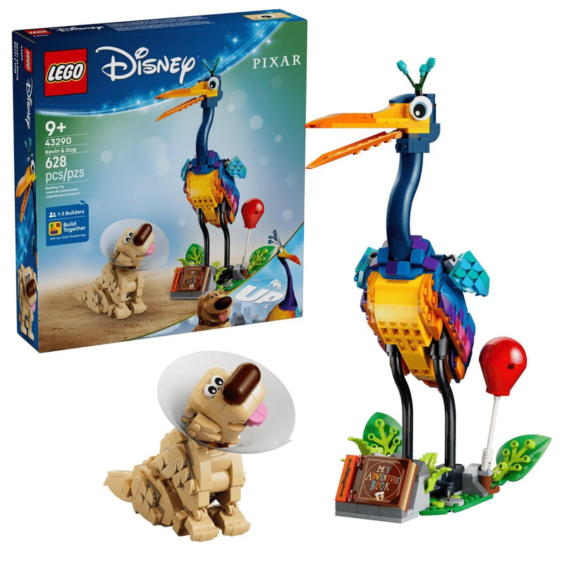 LEGO Disney and Pixar Kevin & Dug - 43290, 628-pcs, Ages 9+ Q1