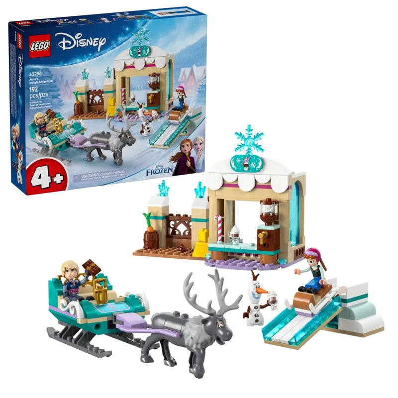 LEGO Disney Princess Anna's Sleigh Adventure - 43256, 174-pcs, Ages 5+ D5