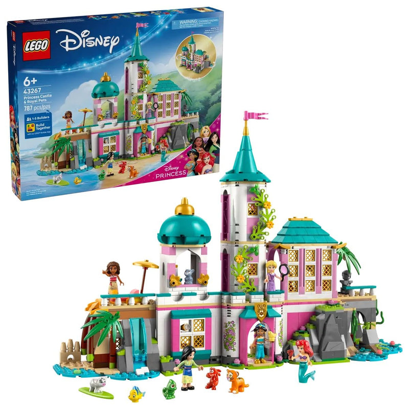 LEGO Disney Princess Castle and Royal Pets - 43267, 787-pcs, Ages 6+ L5