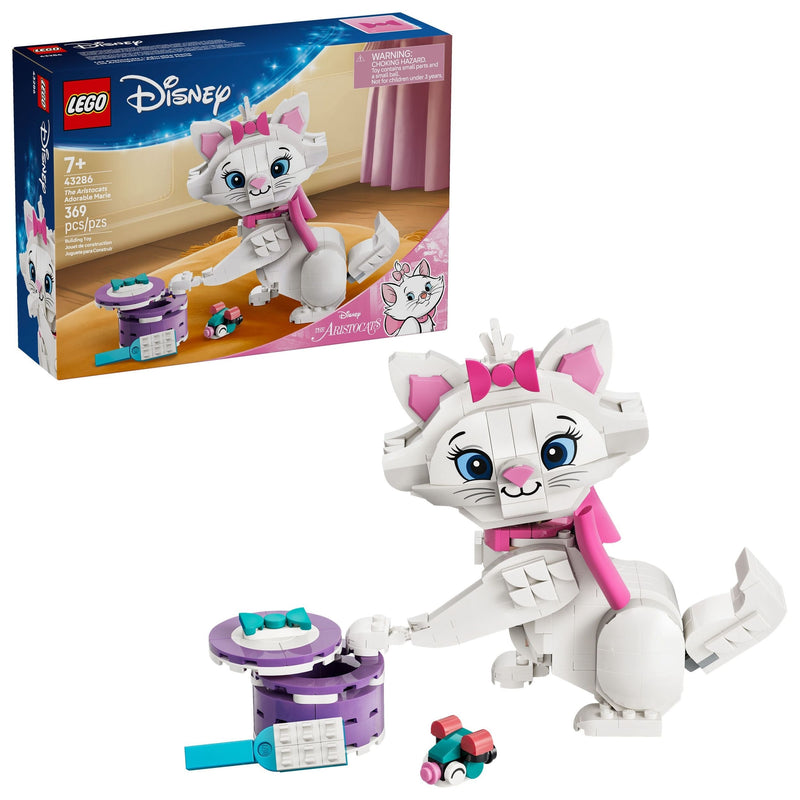 LEGO Disney The Aristocats Adorable Marie Toy Building Set - 43286, 369-pcs, Ages 7+ U7