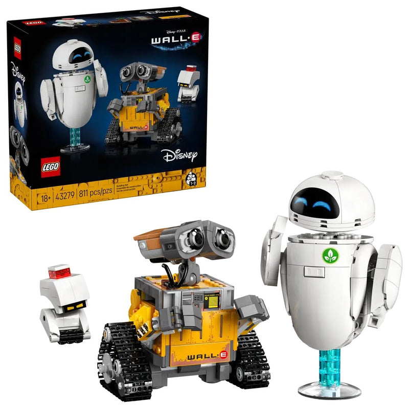 LEGO Disney Wall-e and Eve - 43279, 811-pcs, Ages 18+ M9