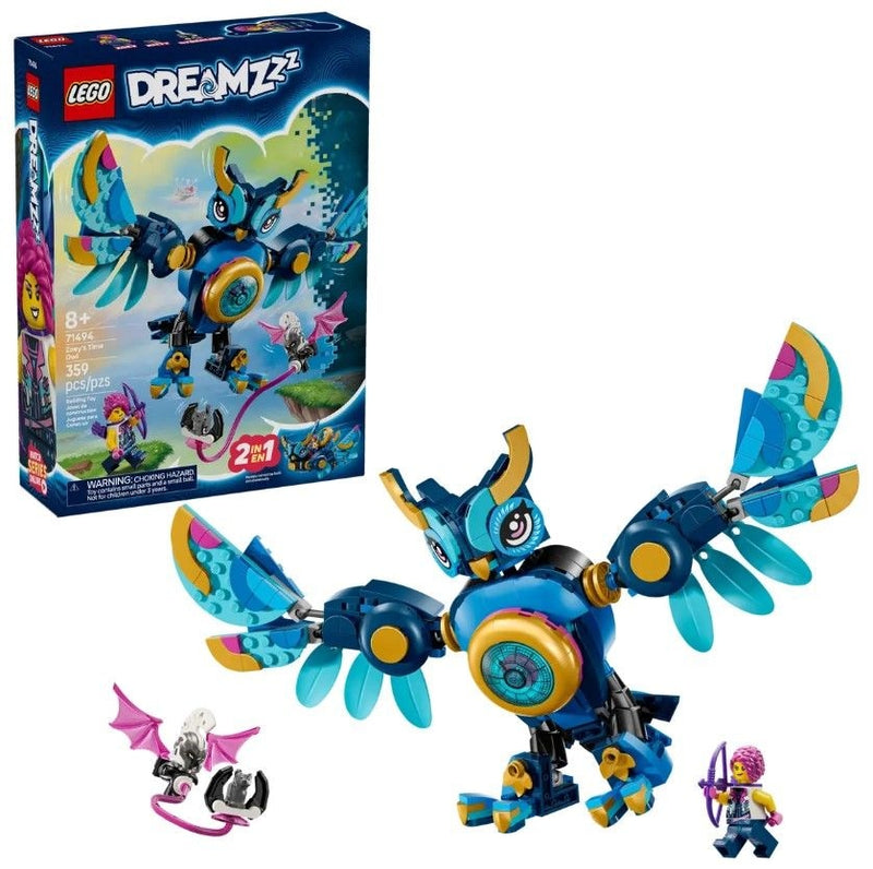 LEGO DREAZzz Zoey's Time Owl - 71494, 359-pcs, Ages 8+ H7