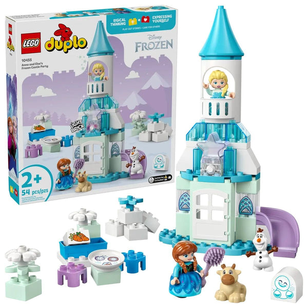 LEGO DUPLO Disney Anna and Elsa’s Frozen Castle Party - 10455, 54-pcs, Ages 2+ Y8