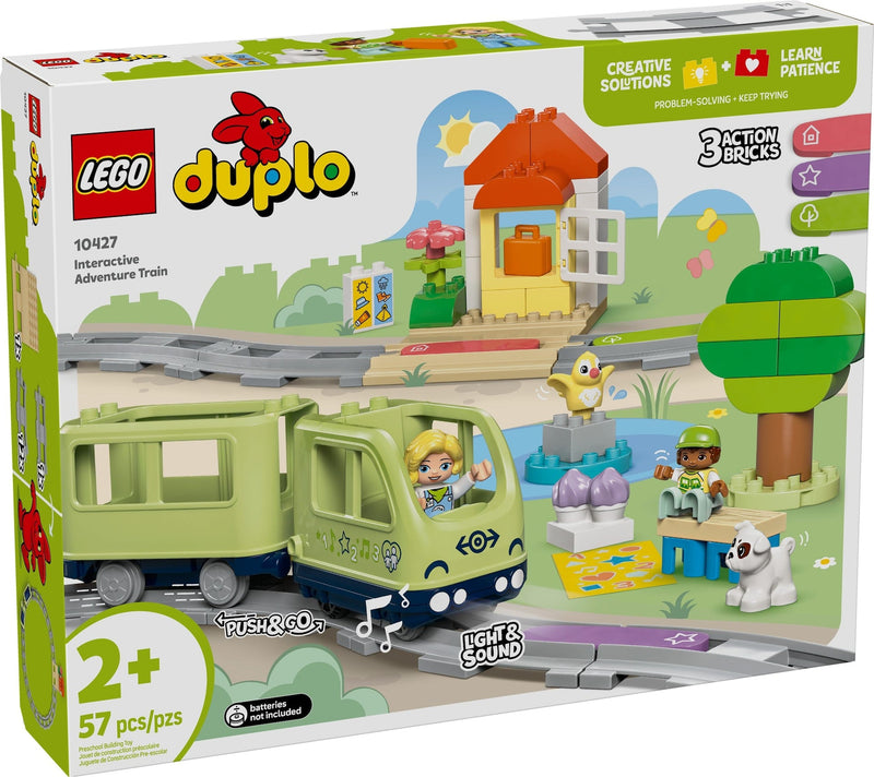 LEGO Duplo Interactive Adventure Train - 10427, 57-pcs, Ages 2+ D5