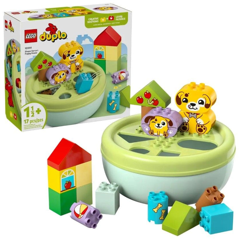 LEGO DUPLO Shape Sorter: Puppy House - 10441, 17-pcs, Ages 1.5+ O7