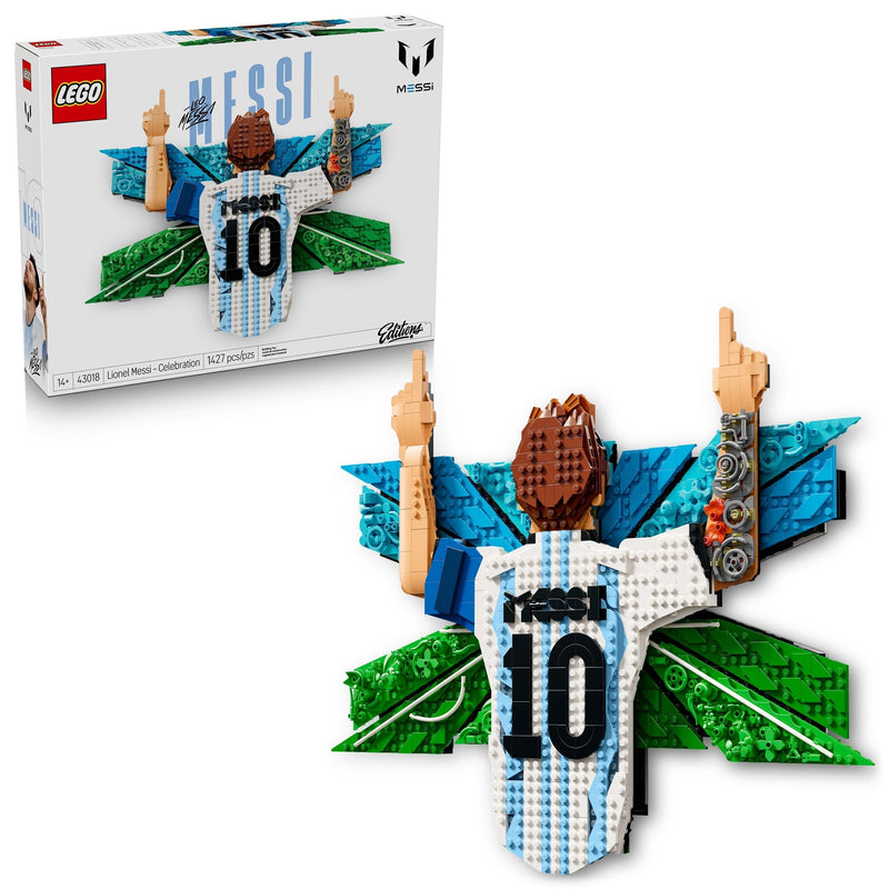 LEGO Editions Lionel Messi Celebration - 43018, 1427-pcs, Ages 14+ L1