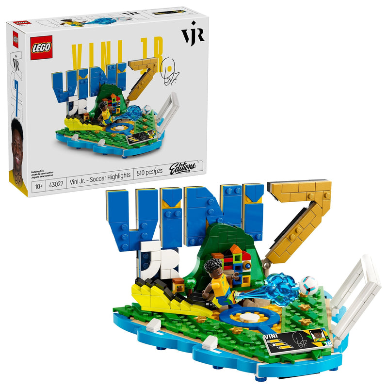 LEGO Editions Vini Jr., Soccer Highlights - 43027, 510-pcs, Ages 10+ X6