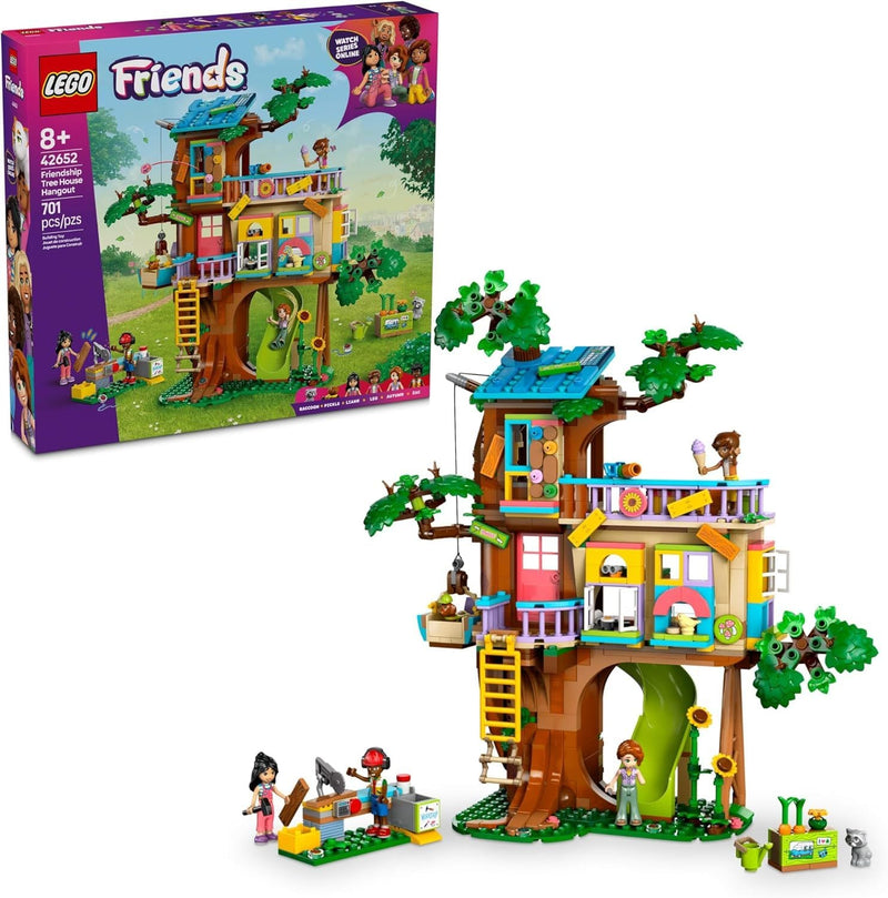 LEGO Friends Friendship Tree House Hangout Set - 42652, 701-pcs, Ages 8+ U2