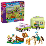 LEGO Friends Horse & Baby Foal Trailer - 42695, 279-pcs, Ages 6+