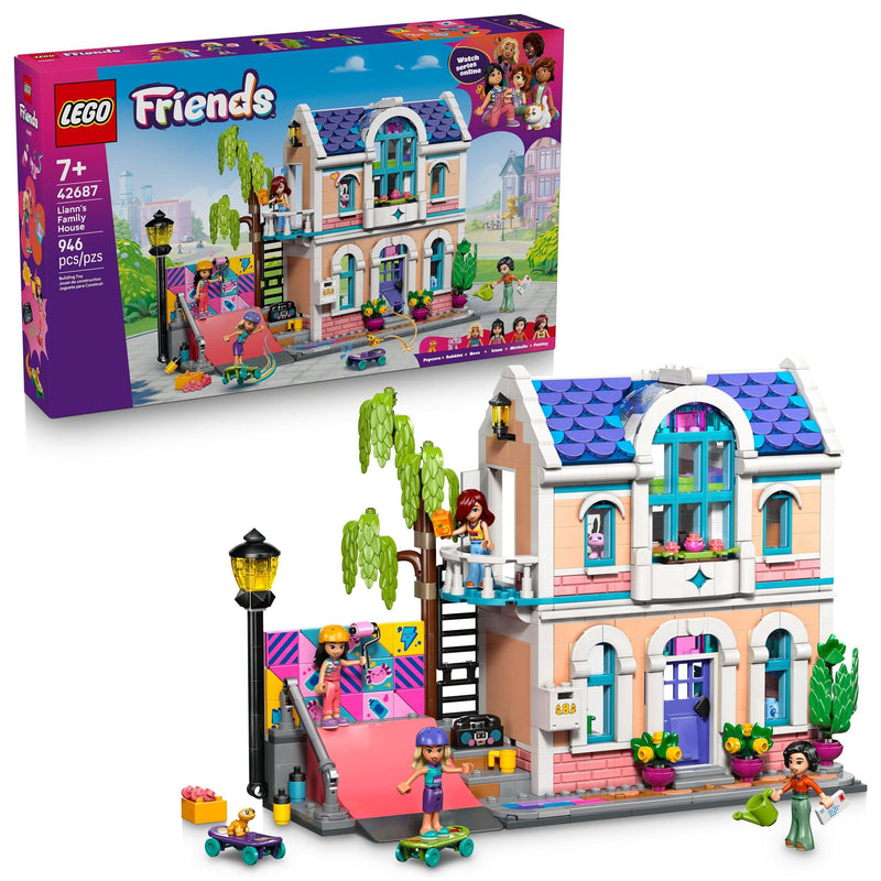 LEGO Friends Liann's Family House Building Set - 42687, 946-pcs, Ages 7+ S2