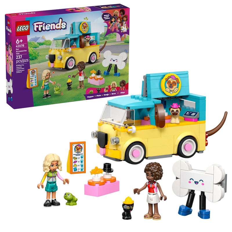 LEGO Friends Pet Accessories Van - 42678, 237-pcs, Ages 6+ A3