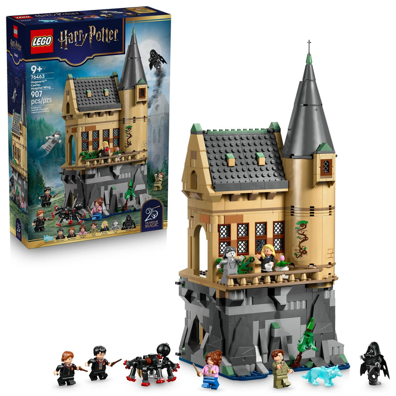 LEGO Harry Potter Hogwarts Castle: Hospital Wing Toy Building Set - 76463, 907-pcs, Ages 9+ T0