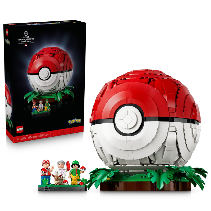 LEGO Iconic Trainer Moments Poké Ball 72154 N1