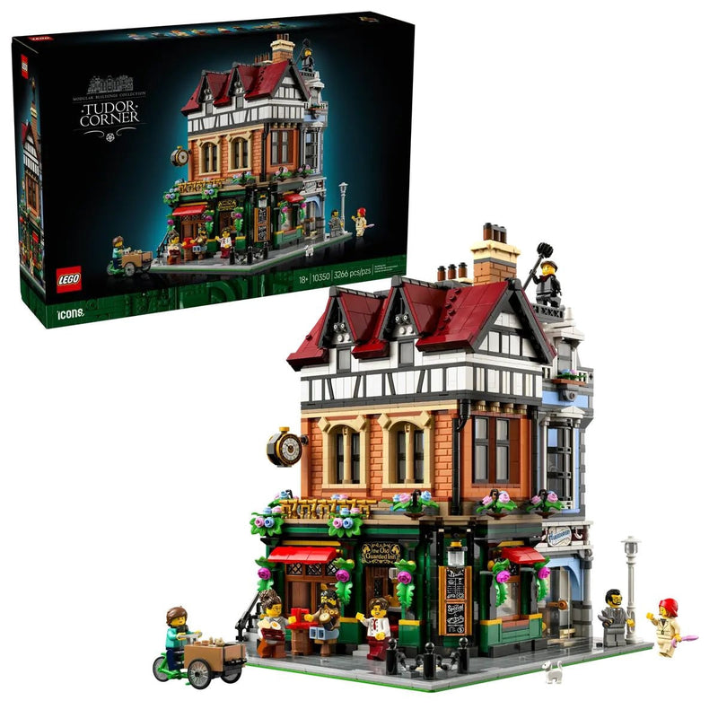 LEGO Icons Tudor Corner - 10350, 3266-pcs, Ages 18+ B7