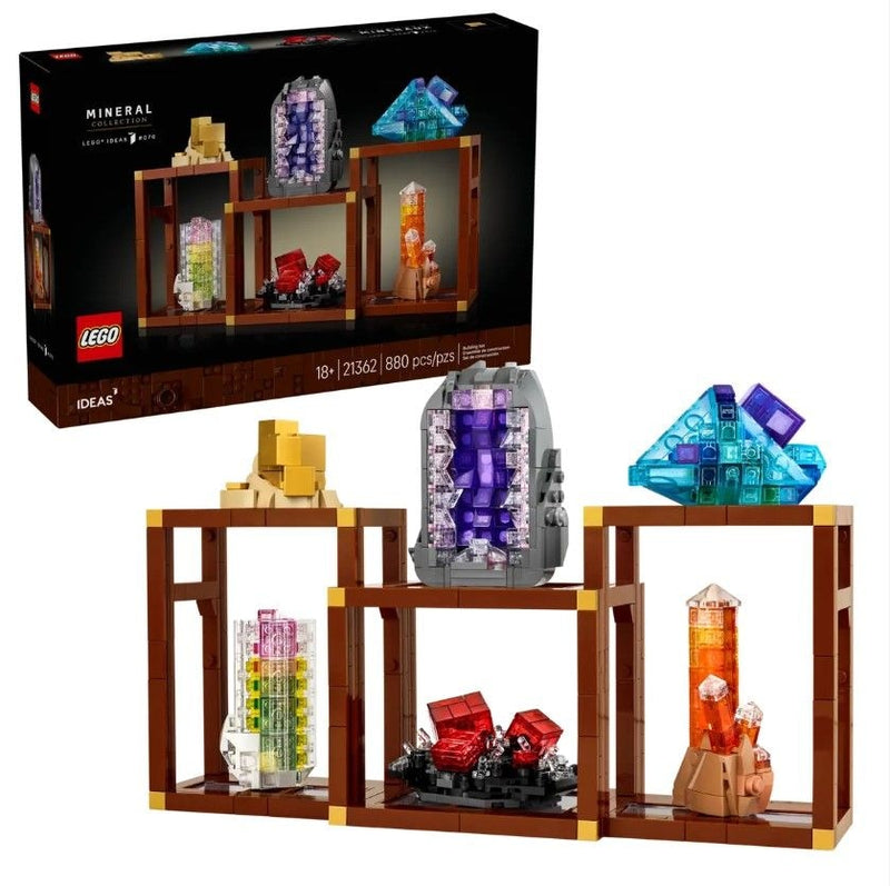 LEGO Ideas 21362 Mineral Collection for Ages 18+, 880-pc M1