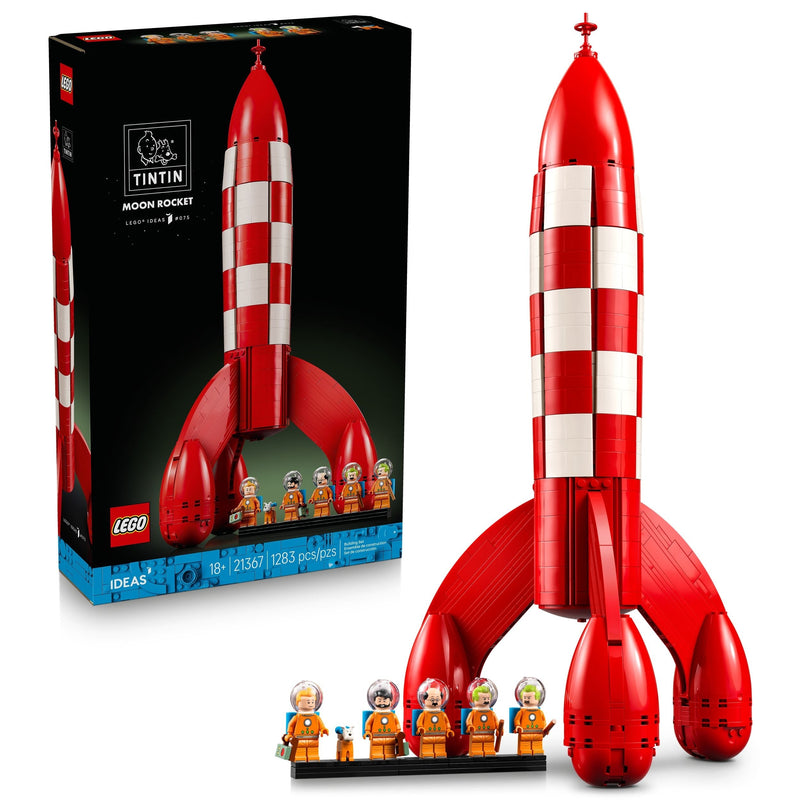 LEGO Ideas Tintin Moon Rocket 21367 P9