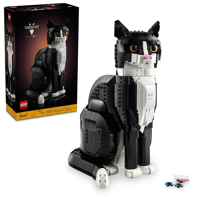 LEGO Ideas Tuxedo Cat - 21349, 1710-pcs, Ages 18+ S2