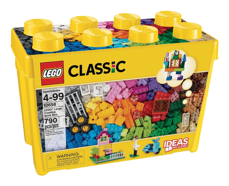 LEGO Large Classic Creative Brick Box Building Toy Kit - 790-pcs, Ages 4+ M5
