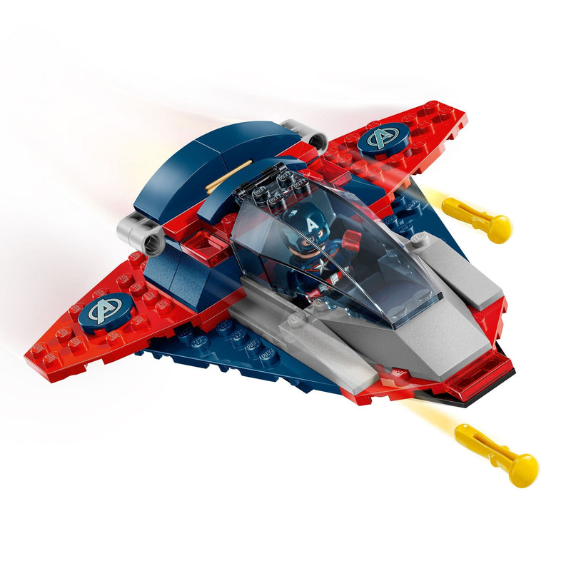 LEGO Marvel 76319 Captain America vs. Thanos for Ages 4+, 107-pc V3