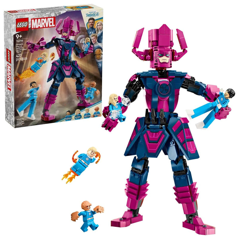 LEGO Marvel Fantastic Four vs. Galactus Construction Figure - 76316, 427-pcs, Ages 9+ R9