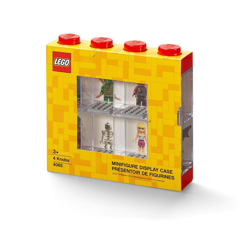 LEGO Minifigure 8-Figure Blue Display Case for Ages 5+ B3