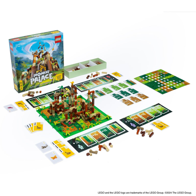 LEGO Monkey Palace Card/Board Game for 2-4 Players V2