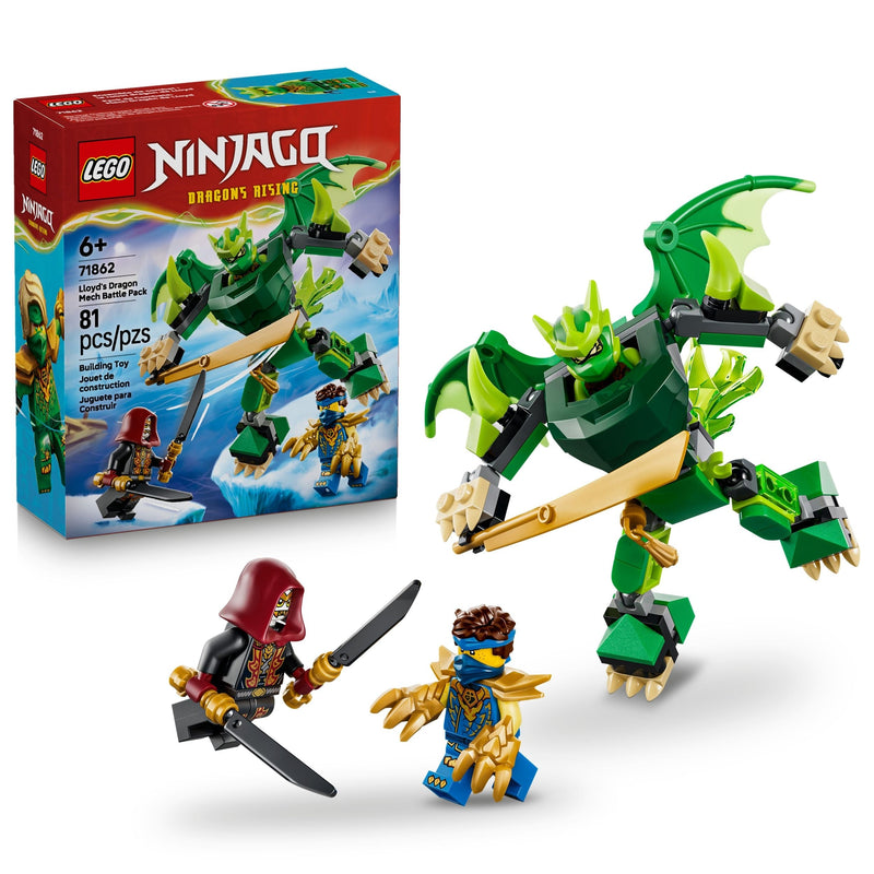 LEGO NINJAGO Lloyd's Dragon Mech Battle Pack 71862 T7