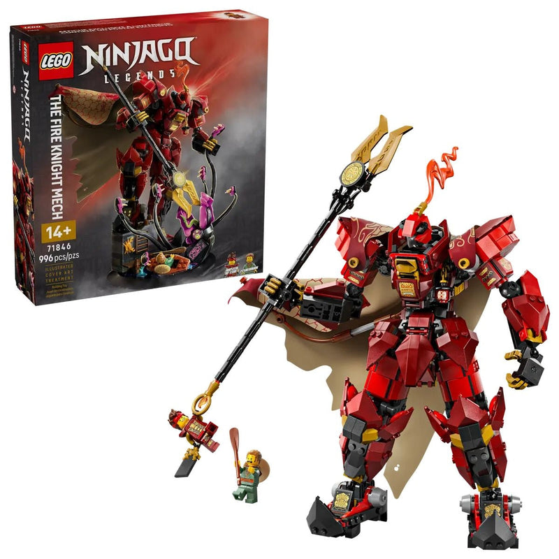 LEGO Ninjago The Fire Knight Mech - 71846, 996-pcs, Ages 14+ A3