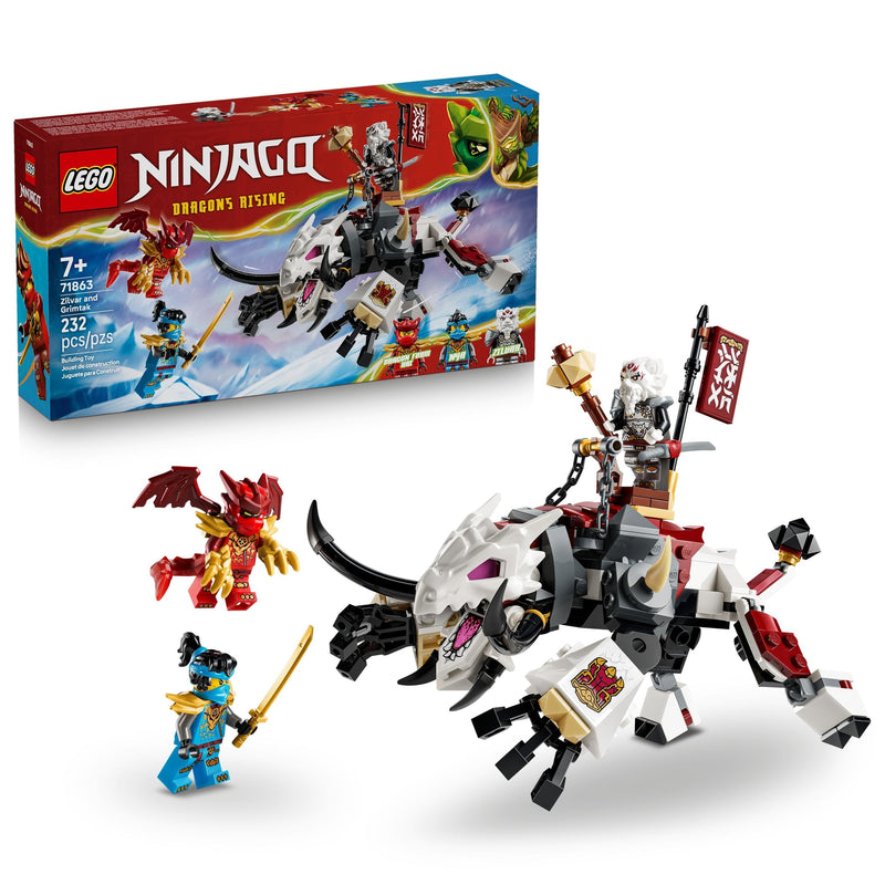 LEGO Ninjago Zilvar and Grimtak the Dragon Beast 71863 Z4