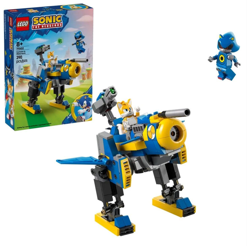 LEGO Sonic Cyclone vs. Metal Sonic - 77002, 290-pcs, Ages 8+ O9