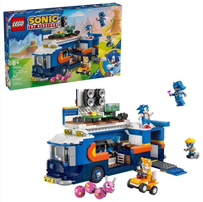 LEGO Sonic Team Sonic Command Truck - 77006, 747-pcs, Ages 8+ T7