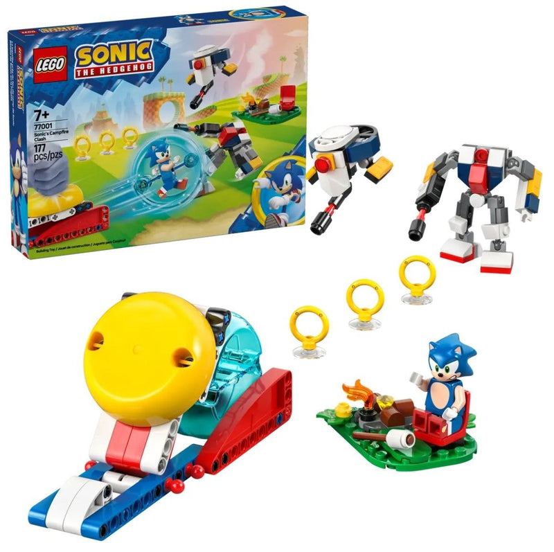 LEGO Sonic The Hedgehog Sonic's Campfire Clash - 77001, 177-pcs, Ages 7+ Y0