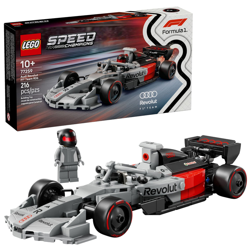 LEGO Speed Champions Audi Revolut F1 Team R26 Race Car - 77259, 215-pc, Ages 10+ Z0