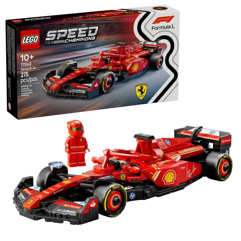 LEGO Speed Champions Ferrari SF-24 F1 Race Car - 77242, 275-pcs, Ages 10+ Q8