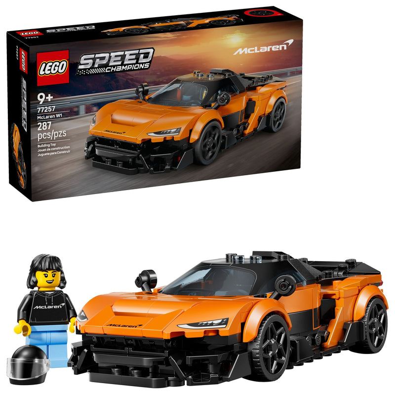 LEGO Speed Champions Mclaren W1 - The Real Supercar 77257, 287-pcs, Ages 9+ Z0