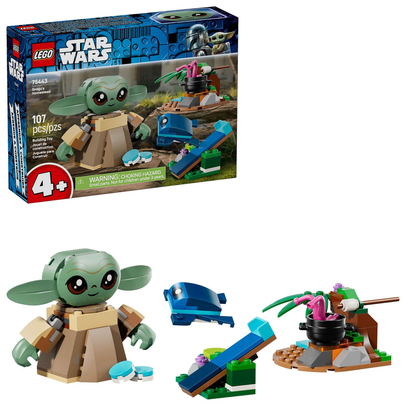 LEGO Star Wars Grogu’s Homestead Building Set - 75443, 107-pcs, Ages 4+ Y5