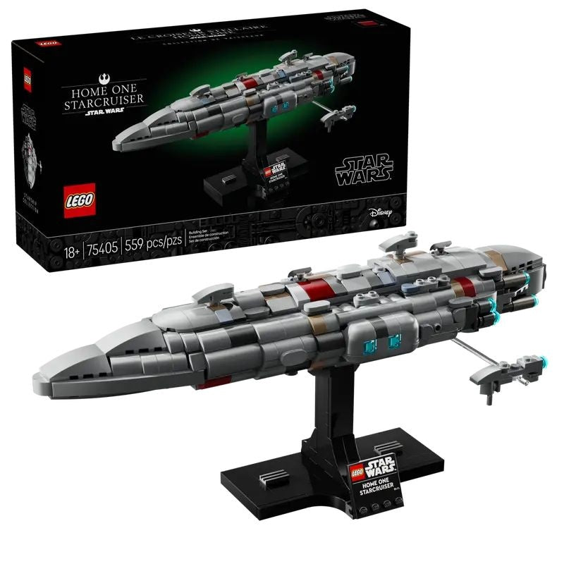 LEGO Star Wars Home One Starcruiser - 75405, 559-pcs, Ages 18+ V5