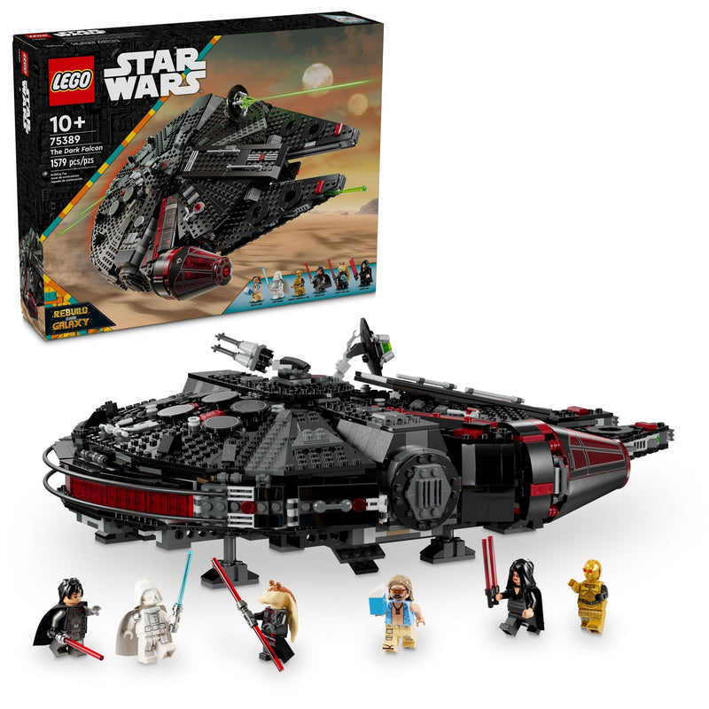 LEGO Star Wars The Dark Falcon - 75389, 1579-pcs, Ages 10+ B3