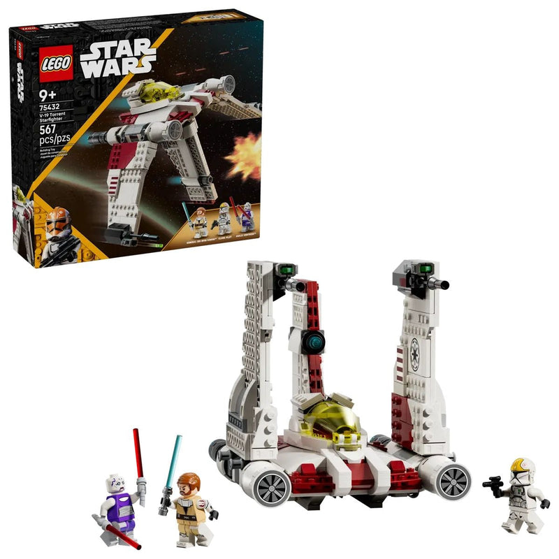 LEGO Star Wars V-19 Torrent Starfighter - 75432, 567-pcs, Ages 9+ K4
