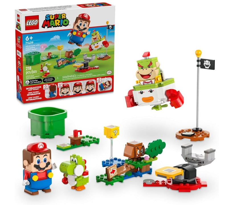 LEGO Super Mario Adventures with Interactive LEGO Mario Playset - 71439, 218-pcs, Ages 6+ S2