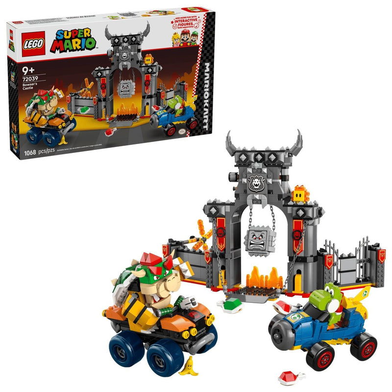 LEGO Super Mario Mario Kart – Bowser's Castle - 72039, 1068-pcs, Ages 9+ A9