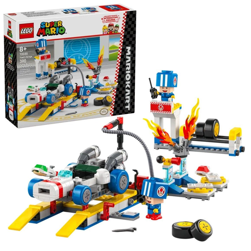 LEGO Super Mario: Mario Kart Toad's Garage - 72035, 390-pcs, Ages 8+ O5