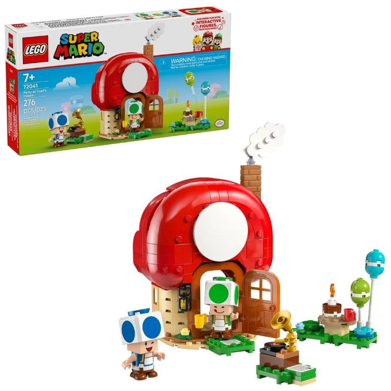 LEGO Super Mario Party at Toad's House - 72041, 276-pcs, Ages 7+ X3