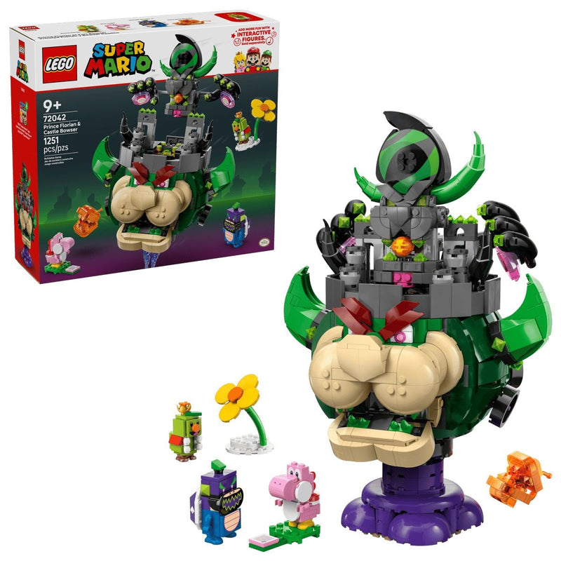 LEGO Super Mario Prince Florian & Castle Bowser - 72042, 1251-pcs, Ages 9+ Y5