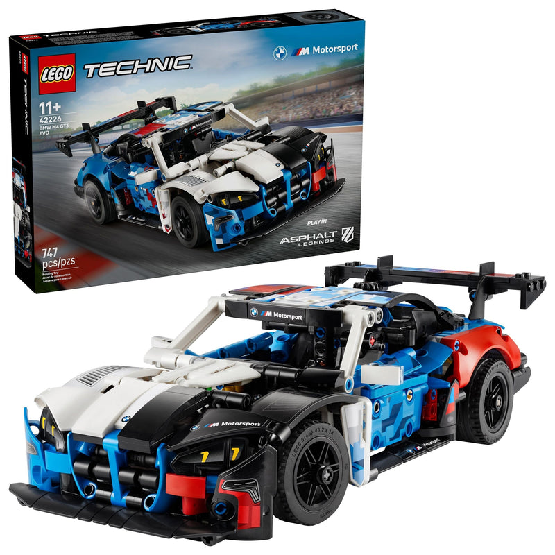 LEGO Technic BMW M4 GT3 EVO Race Car - 42226, 747-pcs, Ages 11+ J8