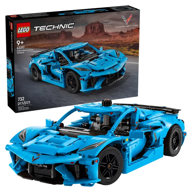 LEGO Technic Chevrolet Corvette Stingray Blue 42217 D7